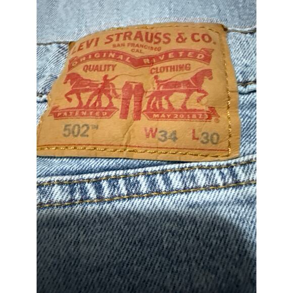 Bundle Men’s Levi’s 502 
jeans grey and blue 34/30 - Picture 4 of 5